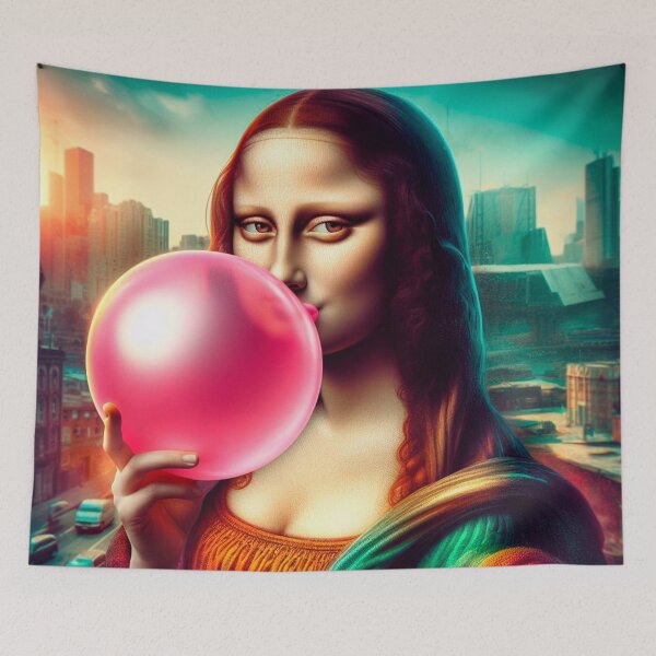 Item preview, Smile in Sugar: The Bubblegum Mona Lisa designed and sold by Timegraf.