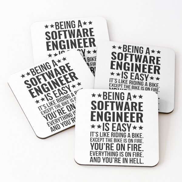 Item preview, Being A Sotware Engineer Funny designed and sold by kamrankhan.