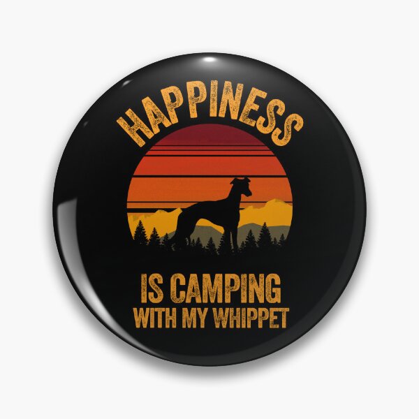 Item preview, Vintage Country Happiness Is Camping With My Whippet designed and sold by Guarddogdrive.