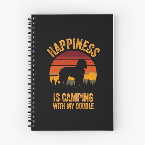 Item preview, Vintage Country Happiness Is Camping With My Doodle designed and sold by Guarddogdrive.