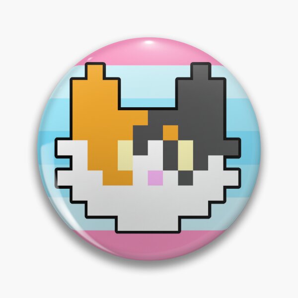 Item preview, Transmasculine Pixel Calico designed and sold by WulfBytez.