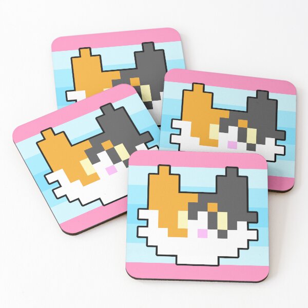 Item preview, Transmasculine Pixel Calico designed and sold by WulfBytez.