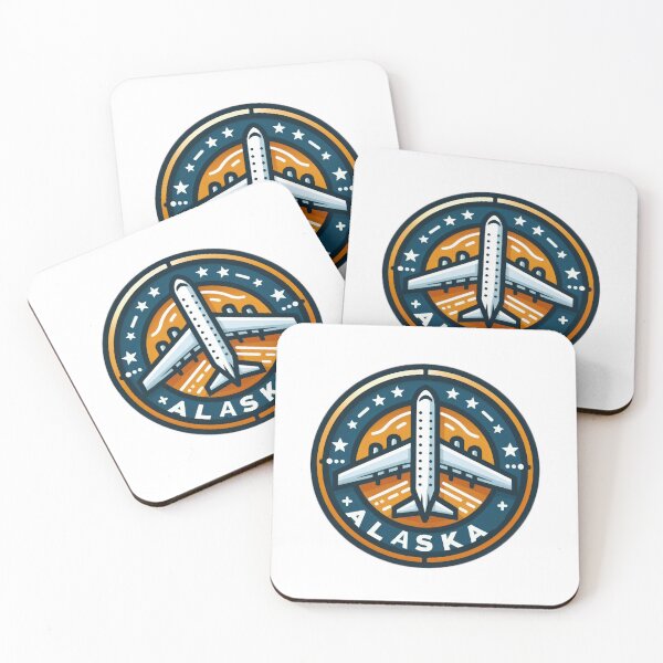 Item preview,   Alaska airlines  drawing  airfield airlines  Emblem  designed and sold by Expressions-Sel.