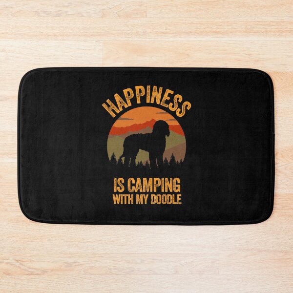 Item preview, Country Happiness Is Camping With My Doodle designed and sold by Guarddogdrive.