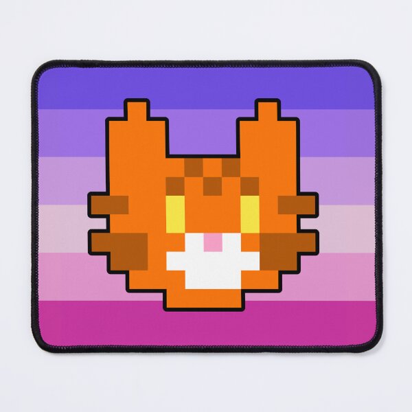 Item preview, Transfeminine Pixel Orange Tabby 2 designed and sold by WulfBytez.