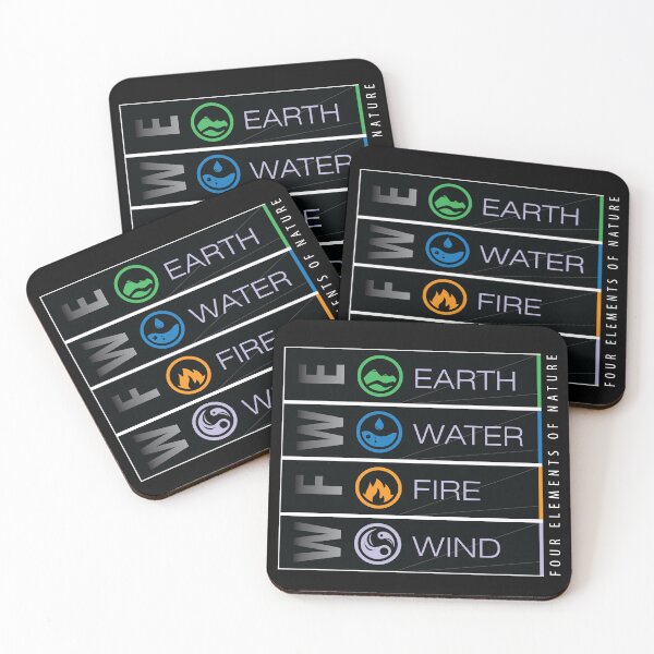 Item preview, Earth, Water, Fire and Wind. designed and sold by marcosty.