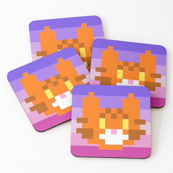 Item preview, Transfeminine Pixel Orange Tabby 1 designed and sold by WulfBytez.