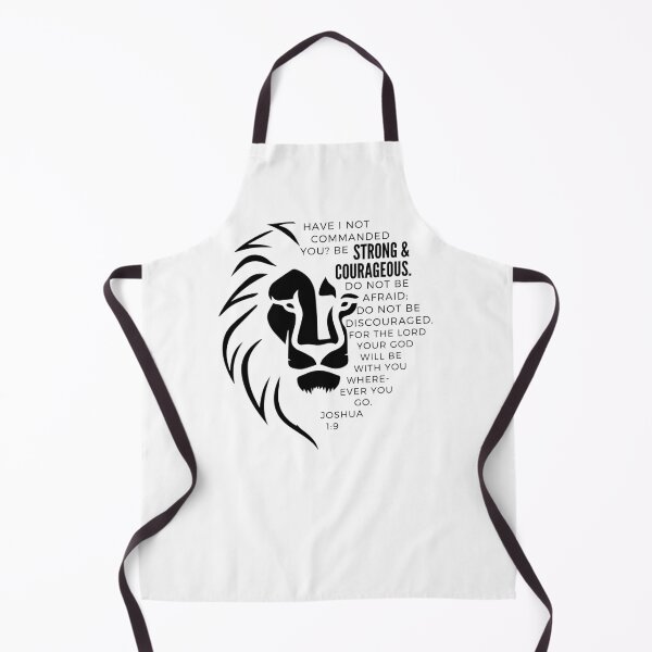 Item preview, STRONG & COURAGEOUS Joshua 1:9 designed and sold by MulletRodeo.