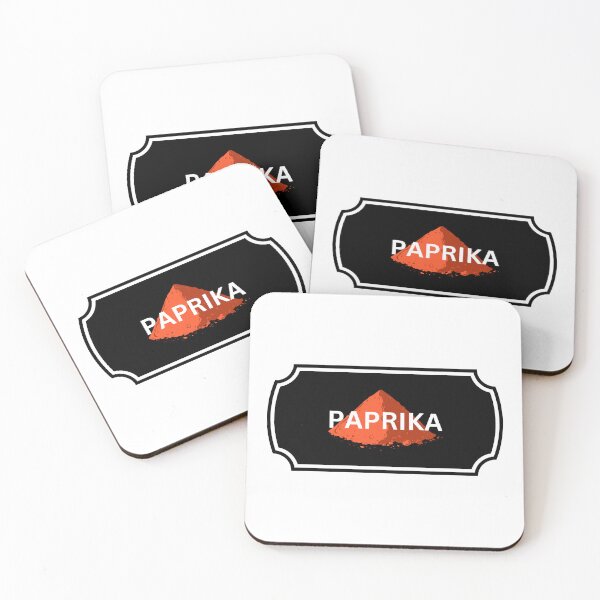 Item preview, Spices/Food Label - Paprika designed and sold by ArtsyCity.