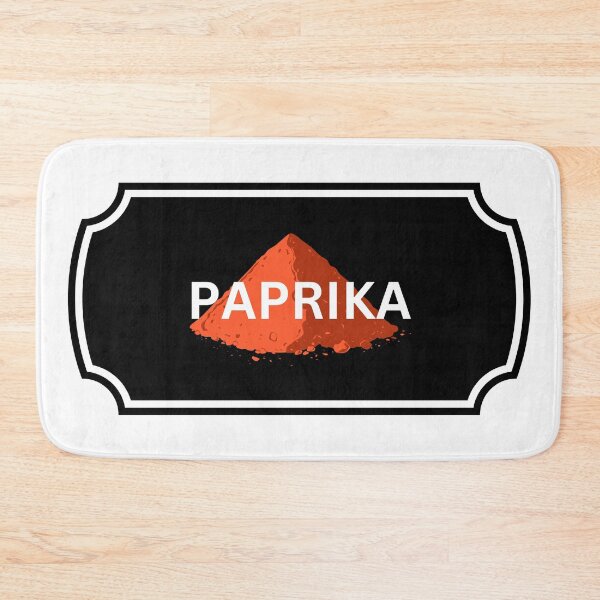Item preview, Spices/Food Label - Paprika designed and sold by ArtsyCity.