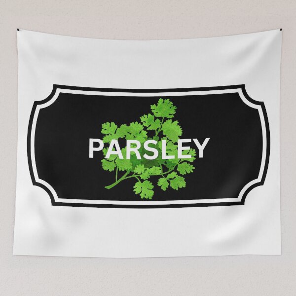 Item preview, Spices/Food Label - Parsley designed and sold by ArtsyCity.