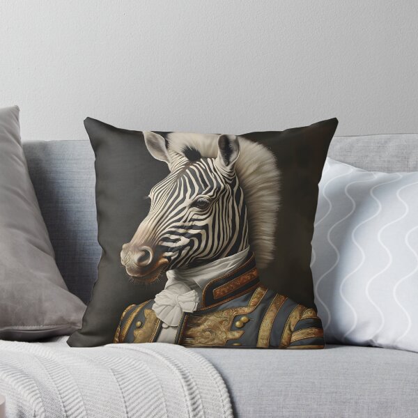 Item preview, Zebra Portrait Art designed and sold by ConfettiSkyArt.