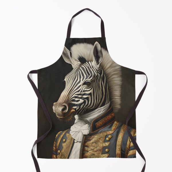 Item preview, Zebra Portrait Art designed and sold by ConfettiSkyArt.