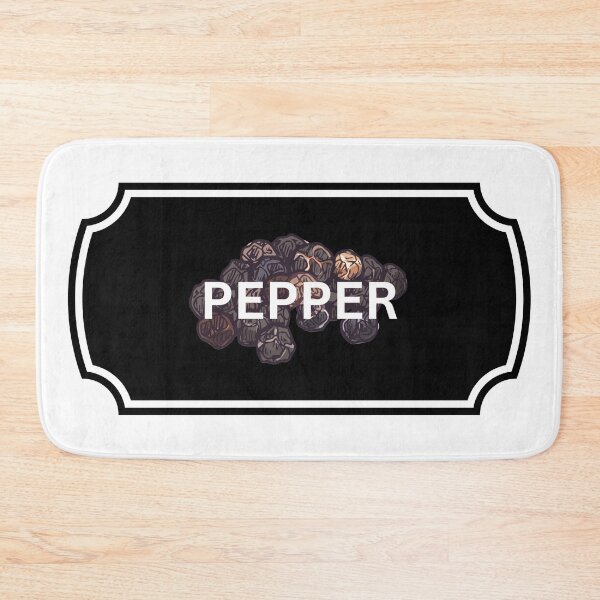 Item preview, Spices/Food Label - Pepper designed and sold by ArtsyCity.