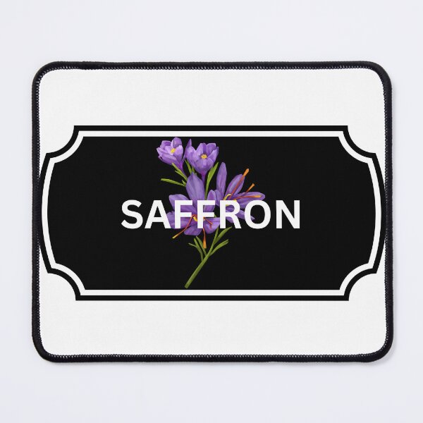 Item preview, Spices/Food Label - Saffron designed and sold by ArtsyCity.