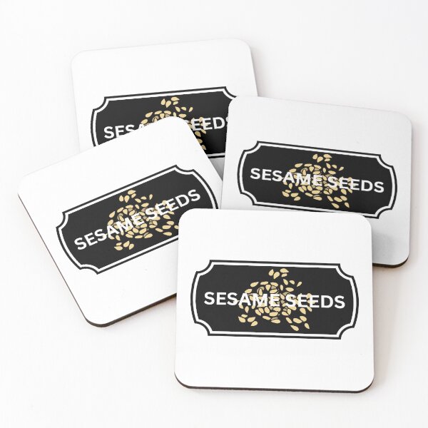 Item preview, Spices/Food Label - Sesame Seeds designed and sold by ArtsyCity.
