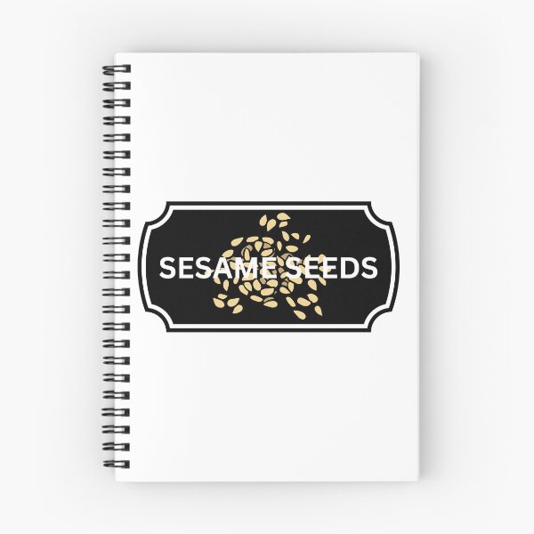 Item preview, Spices/Food Label - Sesame Seeds designed and sold by ArtsyCity.