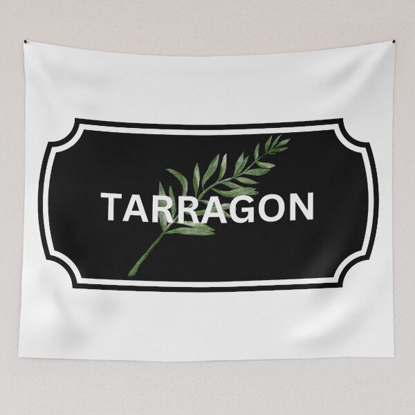 Item preview, Spices/Food Label - Tarragon designed and sold by ArtsyCity.