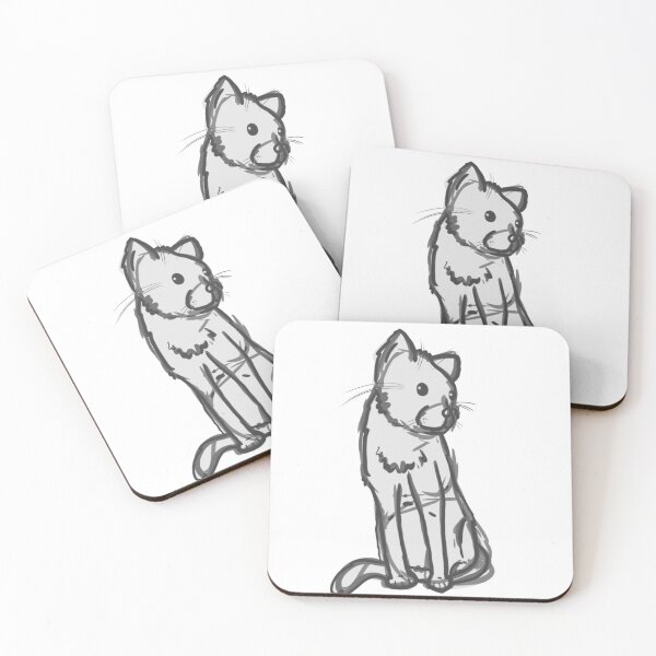 Item preview, Cat Sketch designed and sold by Emma McGuinness.