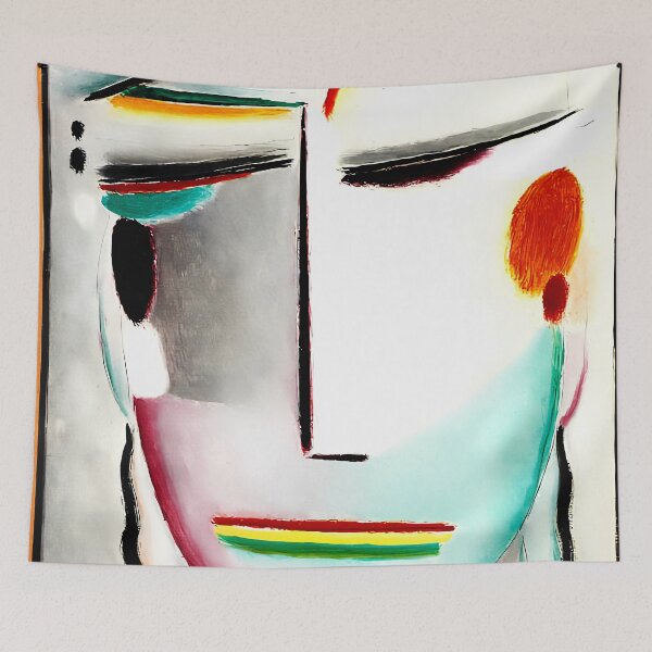 Item preview, Saviour's Face Distant King Buddha ii - 1921 - Alexei Jawlensky designed and sold by HeavyHits.