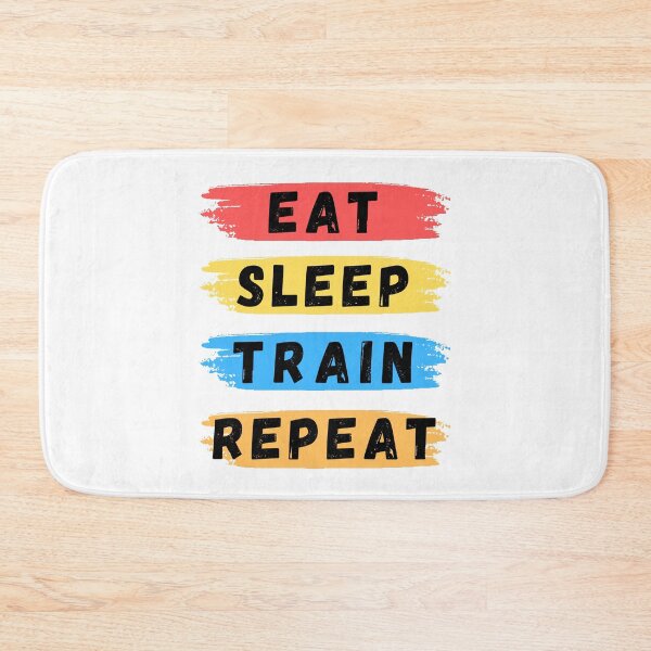 Item preview, Eat Sleep Train Repeat designed and sold by coolpixeltik.