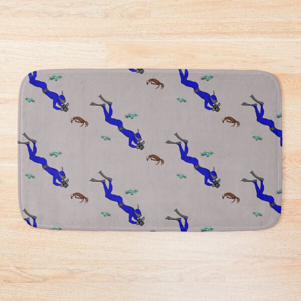 Item preview, Vintage Freediving Diver Photographing a Crab URM designed and sold by urmaddad.