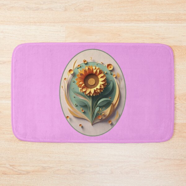 Item preview, Paper Sunflower Oval designed and sold by RWCarpenter.