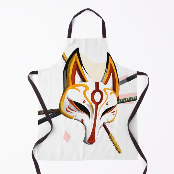 Item preview, Fox mask with katanas designed and sold by John-Xi-Nah.