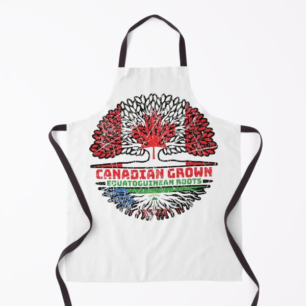 Item preview, Equatorial Guinea Equatoguinean Canadian Canada Tree Roots Flag designed and sold by FlagX.