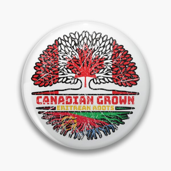 Item preview, Eritrea Eritrean Canadian Canada Tree Roots Flag designed and sold by FlagX.