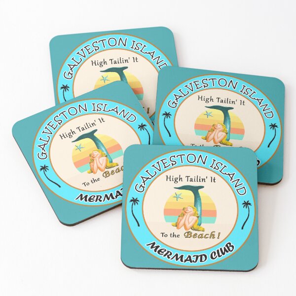Item preview, Club de sirenas de la isla de Galveston designed and sold by MoxyMermaid.