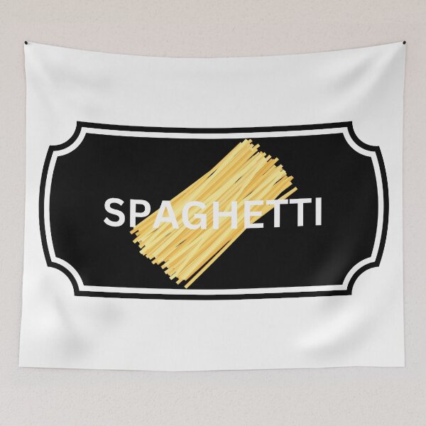Item preview, Spices/Food Label - Spaghetti designed and sold by ArtsyCity.