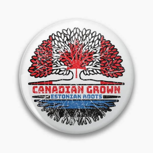 Item preview, Estonia Estonian Canadian Canada Tree Roots Flag designed and sold by FlagX.