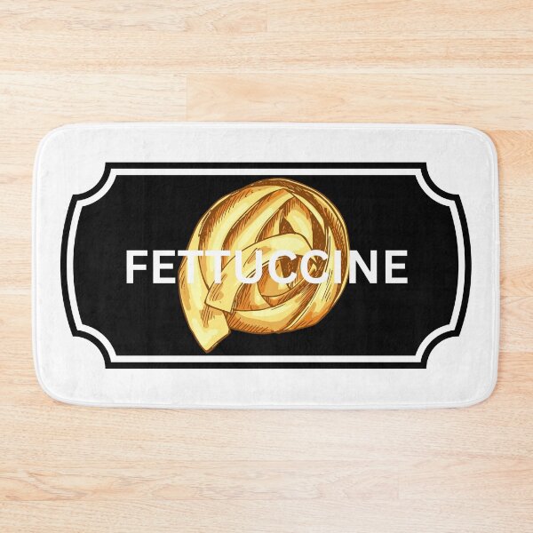 Item preview, Spices/Food Label - Fettuccine designed and sold by ArtsyCity.