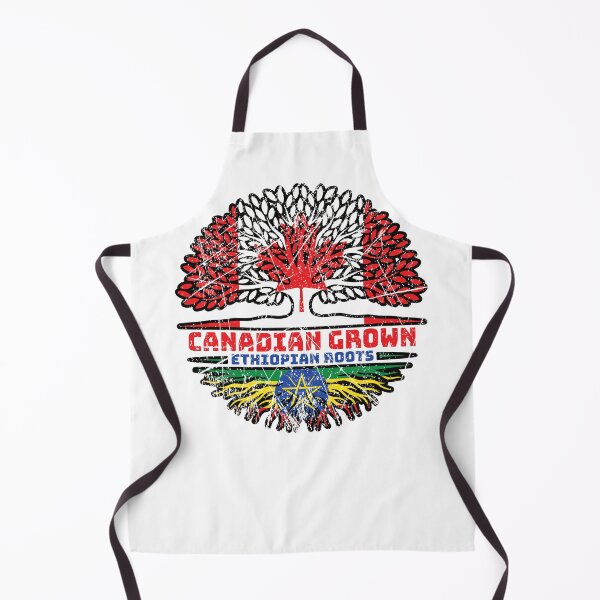 Item preview, Ethiopia Ethiopian Canadian Canada Tree Roots Flag designed and sold by FlagX.