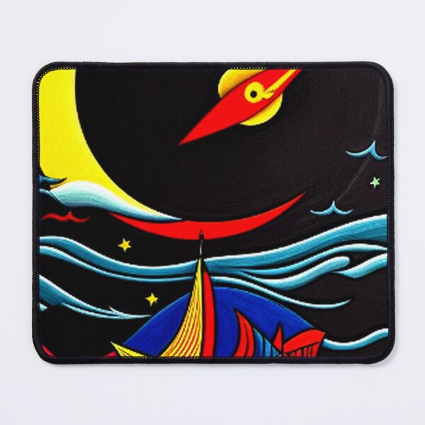 Item preview,  Abstract Classic Vintage UFO and Sea Ship designed and sold by TheDarkWardrobe.