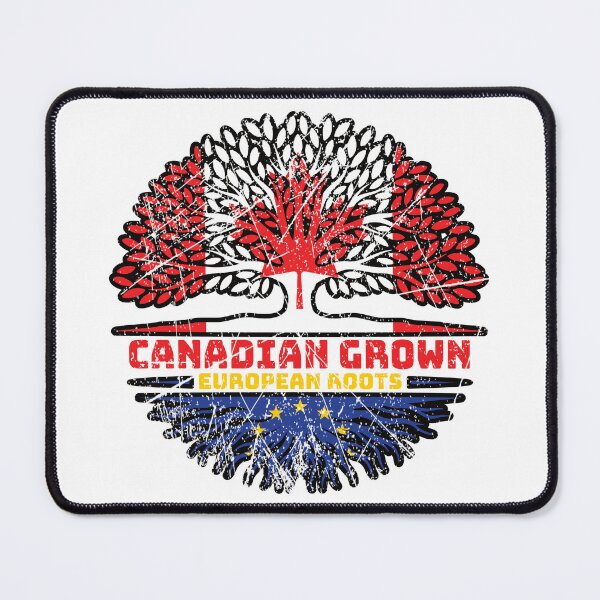 Item preview, European Union EU Europe Canadian Canada Tree Roots Flag designed and sold by FlagX.