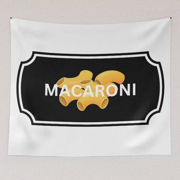 Item preview, Spices/Food Label - Macaroni designed and sold by ArtsyCity.