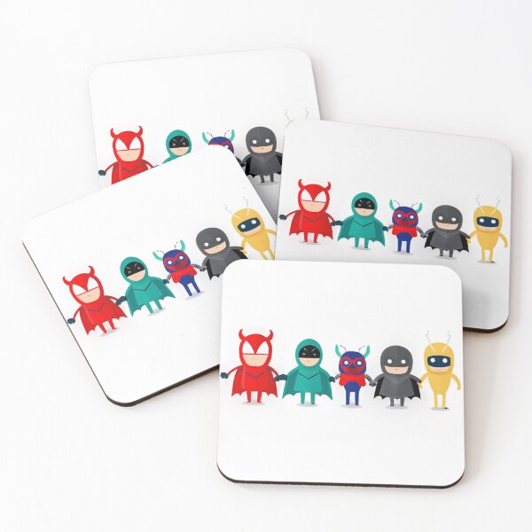 Item preview, Colorful Little Cute Superhero Army designed and sold by omerfdln34.