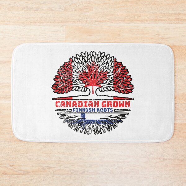 Item preview, Finland Finnish Canadian Canada Tree Roots Flag designed and sold by FlagX.