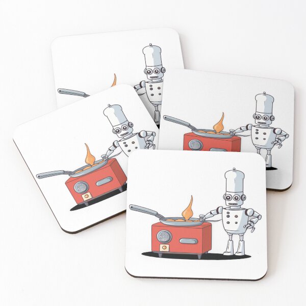 Item preview, Clumsy Robo Chef designed and sold by omerfdln34.