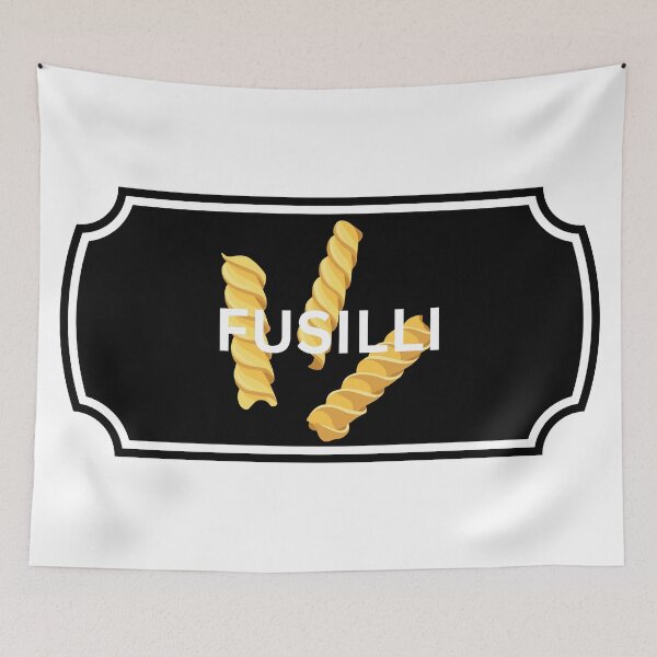 Item preview, Spices/Food Label - Fusilli designed and sold by ArtsyCity.