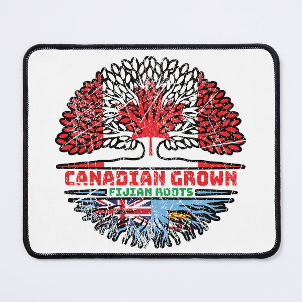 Item preview, Fiji Fijian Canadian Canada Tree Roots Flag designed and sold by FlagX.