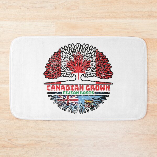 Item preview, Fiji Fijian Canadian Canada Tree Roots Flag designed and sold by FlagX.