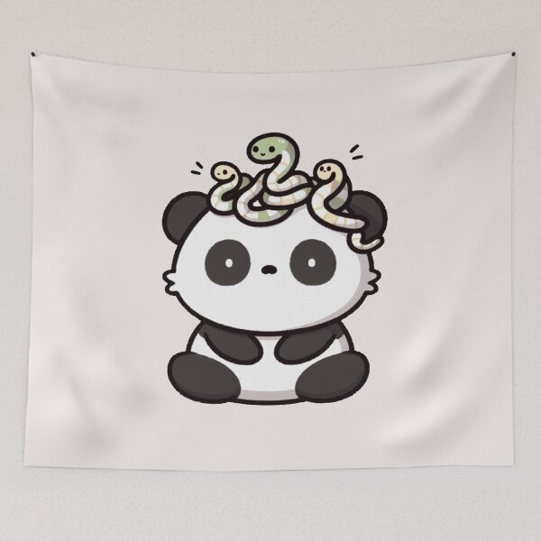 Item preview, Medusa Panda designed and sold by LemuellTrends.