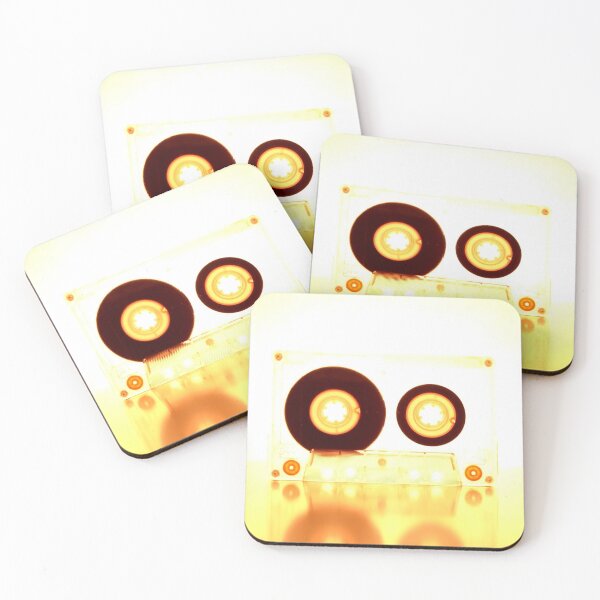 Item preview, Tinted Yellow Audio Cassette designed and sold by AngeloDeVal.