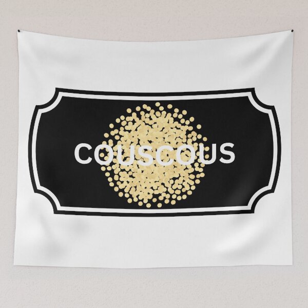 Item preview, Spices/Food Label - Couscous designed and sold by ArtsyCity.
