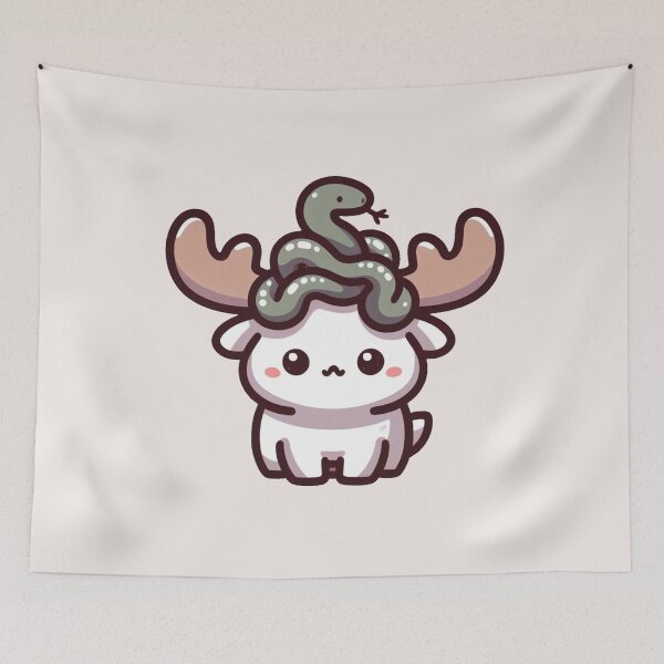 Item preview, Medusa Moose designed and sold by LemuellTrends.