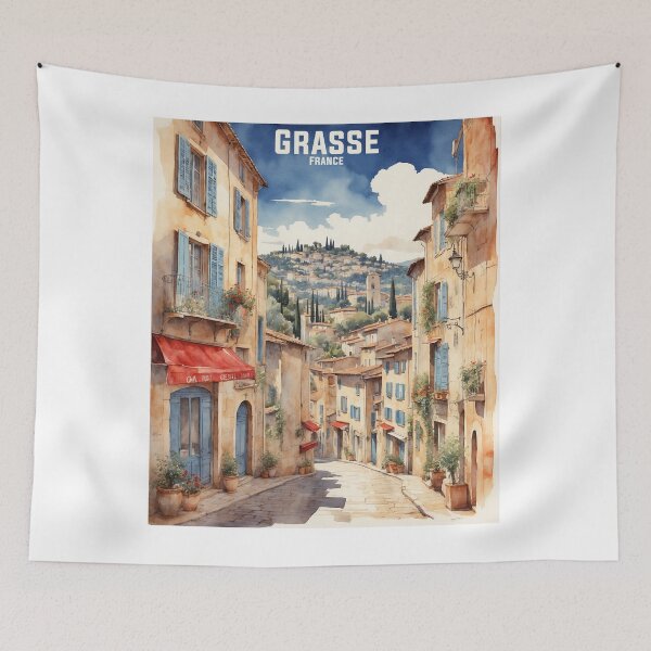 Item preview, Grasse France Vintage Travel Tourism  designed and sold by TravelersGems.