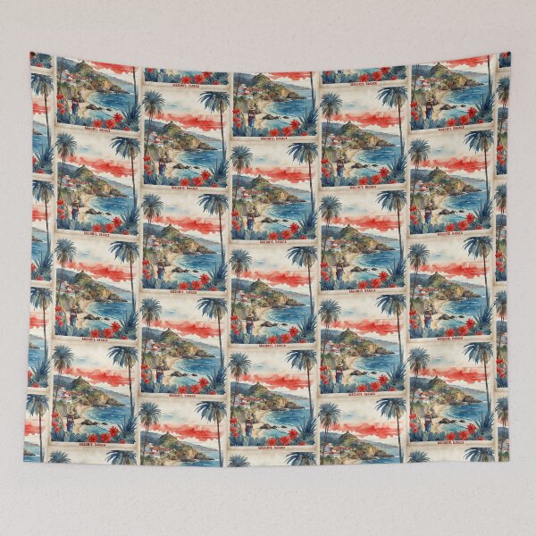 Item preview, Mazunte Oaxaca Vintage Travel Tourism designed and sold by TravelersGems.